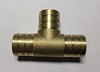 Трійник 18 х 18 х 18 латунний