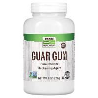 Натуральная гуаровая камедь NOW Foods, Real Food "Guar Gum" чистая (227 г)