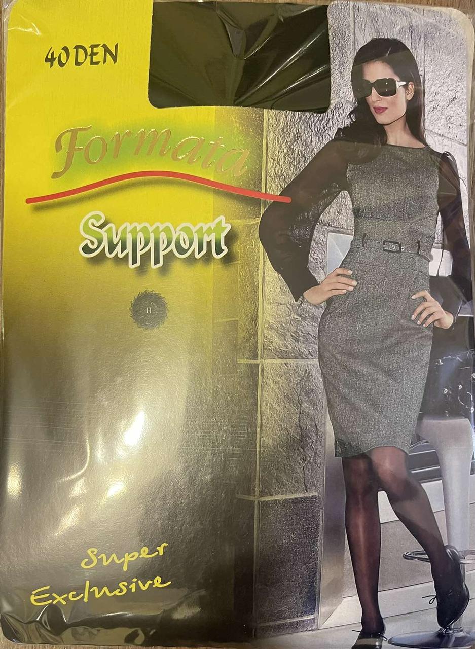 ЖІНОЧІ КОЛГОТИ З УТЯЖКОЮ ШОРТИКАМИ FORMATA 40 ДЕН, фото 1