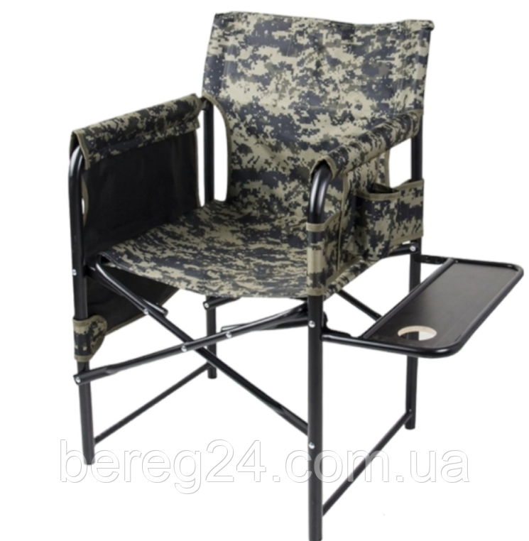 Стілець "Режисер з твердою полицею Економ" d25 мм (камуфляж)