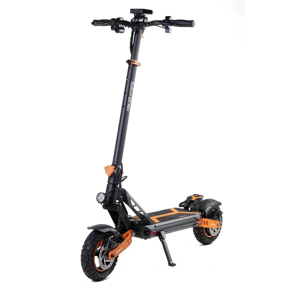 Електросамокат для дорослих і підлітків Kugoo Kirin G2 MAX Чорно-помаранчевий PR