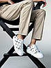 Жіночі кросівки Louis Vuitton Trainer Time Out Monogram White Black 1A87NI, фото 4