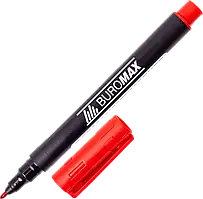 Маркер перманентний спиртовий (1.0 мм, червоний) Buromax BM.8704-05