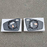 Скло (вкладиш, дзеркальний елемент) дзеркала правого VW Tiguan (Фольксваген Тігуан) 2016-, фото 5