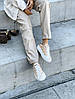 Жіночі кросівки Louis Vuitton Trainer Time Out Monogram Blanc Beige White 1A58AD, фото 4