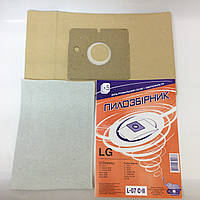 Мешки L-07 C-II бумажные пылесборники для пылесоса LG , (5 штук с микрофильтром)