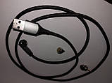 Магнітний зарядний кабель 3 в1 Micro-USB | Type-C | Lightning 0,9 м, фото 4