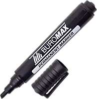 Маркер скошений перманентний (1-4.6 мм, чорний) Buromax BM.8707-01