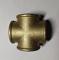 Хрестовина 1в х 1в х 1в х 1в латунна