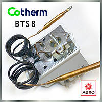 Терморегулятор (термостат) Cotherm BTS8 20А/240V трьохполюсный (3Ф), подвійний (2 капиляра)