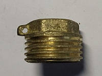 Заглушка 1/2з латунна під пломбу