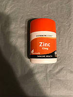 VitaminStore Zinc 15mg. Цинк. 60 таблеток Orig