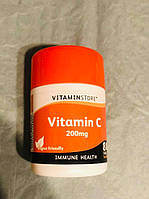 VitaminStore Vitamin C 200mg. 80 таблеток Orig