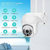 Уличная Камера Видеонаблюдения PTZ WiFi Outdoor Camera ICSEE 5MP | Камера для Видеонаблюдения bs