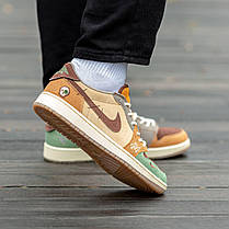Кросівки Air Jordan Retro 1 Low OG Zion Williamson Voodoo / Аїр Джордан 1 Зайон Вільямсон Вуду Низькі, фото 6