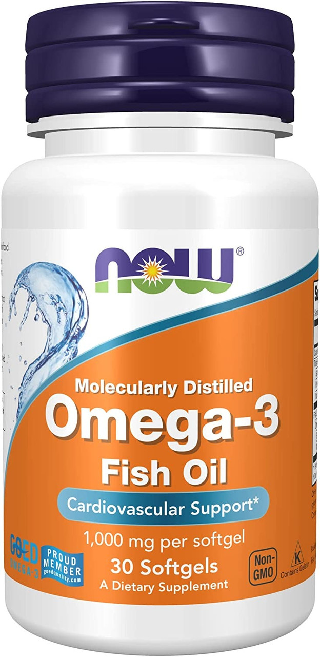 Омега-3 Now Foods, Omega-3, 1000 мг, 30 капсул (ID#1822899907), цена ...