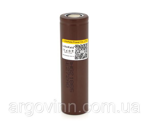 Акумулятор 18650 Li-Ion LiitoKala Lii-HG2, 2900 mah （2850-3000mah）, 30A, 3.7V (2.75-4.2V), Brown, PVC BOX
