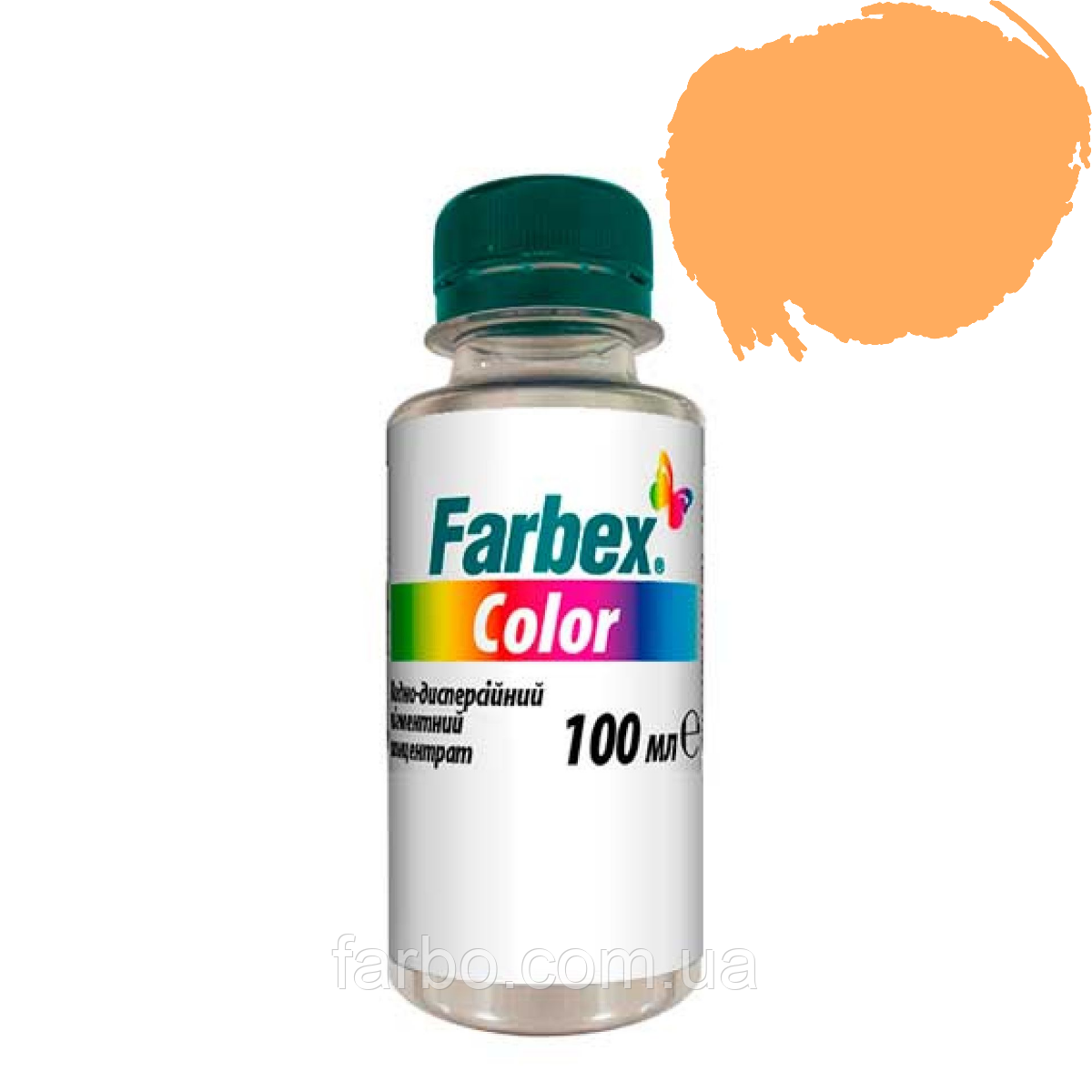 Пігментний концентрат водно-дисперсійний Farbex Color персиковий 100 мл