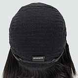 Красива натуральна перука каре Katie HH чорного кольору, фото 8