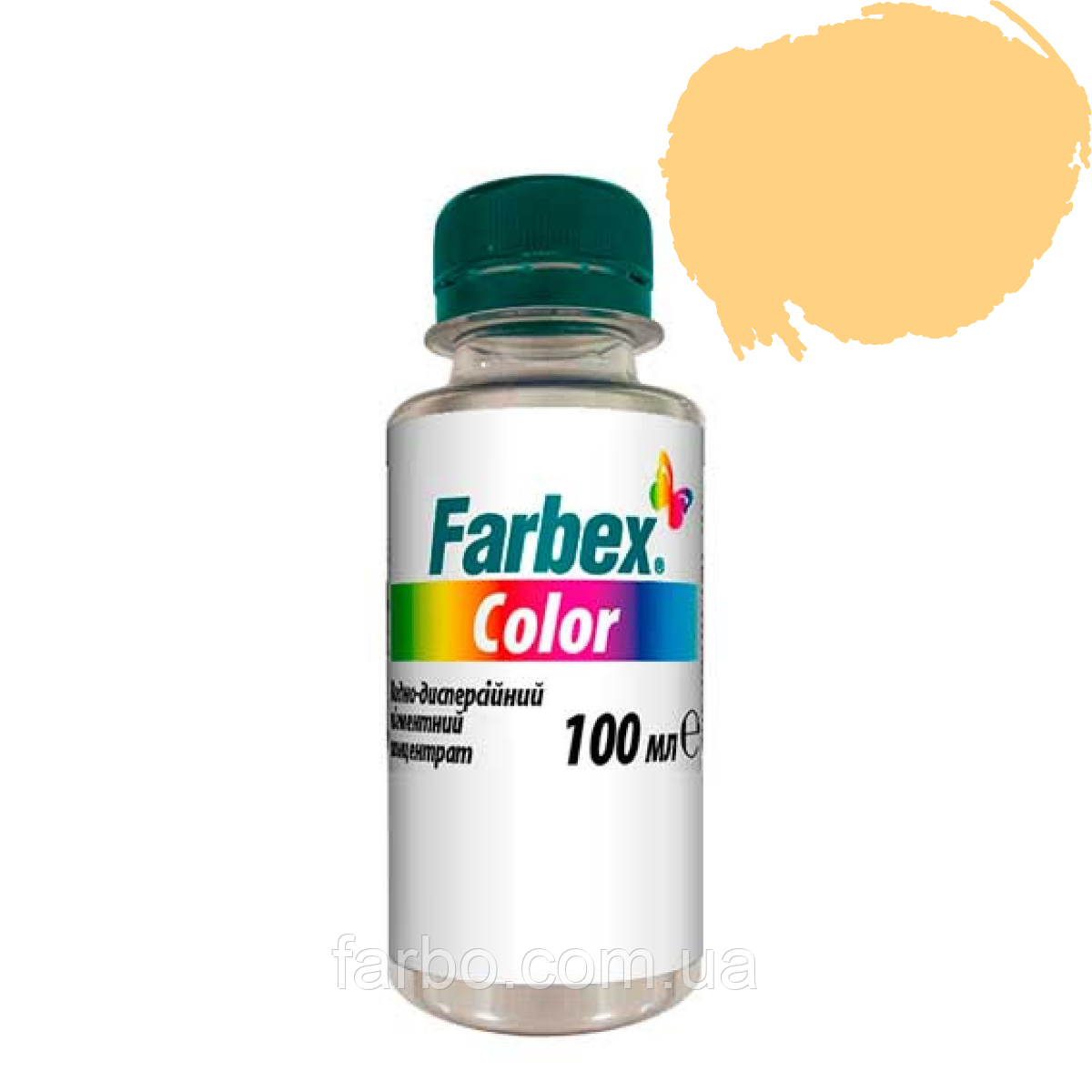 Пігментний концентрат водно-дисперсійний Farbex Color сонячний 100 мл