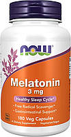 Мелатонин Now Foods, Melatonin 3 мг, 180 капсул