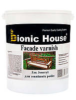 Лак для зовнішніх робіт по дереву "Bionic House" 0,8 л Joncryl