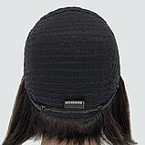 Красива натуральна перука каре Katie HH, колір гіркий шоколад, фото 8