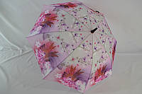 Жіноча парасолька тростина з літніми візерунками від фірми "Lantana".
