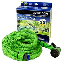 Шланг X HOSE 30m 100FT для полива, садовый шланг с распылителем xhose, стрейч шланг Икс-Хоз для дома и сада