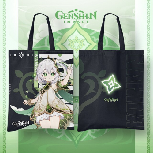 Екосумка шопер Genshin Impact "Нахада" 42х33 см 3DTOYSLAMP, фото 1
