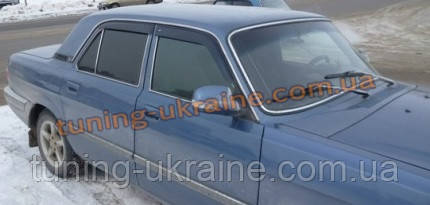 Вітровики (дефлектори вікон) Cobra Tuning GAZ 31105-31102