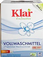 Klar Універсальний пральний порошок з екстрактом мильного горіха (2,475кг)