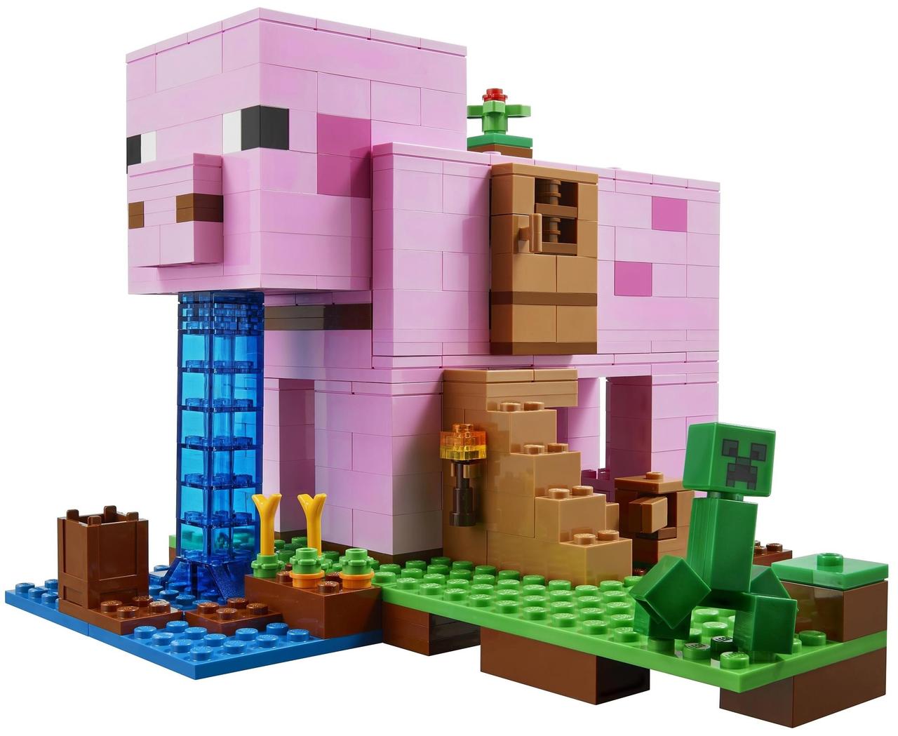 Купить LEGO Конструктор Minecraft Будинок-свиня, цена 2089 грн — Prom ...