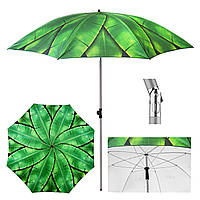 Зонт пляжный с наклоном STENSON "Банановые листья" 2 м (MH-3371-1)