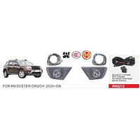 Фары доп.модель Renault Duster 2015-18/RN-9212/H11-12V55W/эл.проводка (RN-9212)