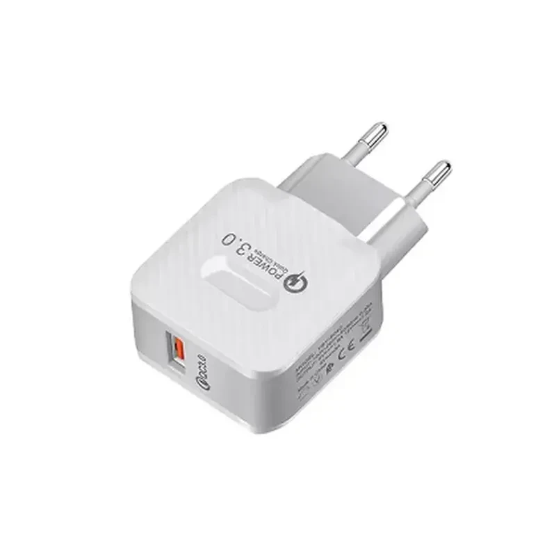Зарядний пристрій 220В 2,4А QC3.0 USBx1 51-3