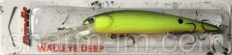 Воблер Bandit Walleye Deep "CHARTREUSE PEARL SCALES ", фото 2