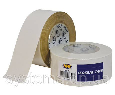 Клейкая лента HPX ISOSEAL TAPE для герметизации стыков, 38 мм x 25 м, 250 микрон, белый, фото 1