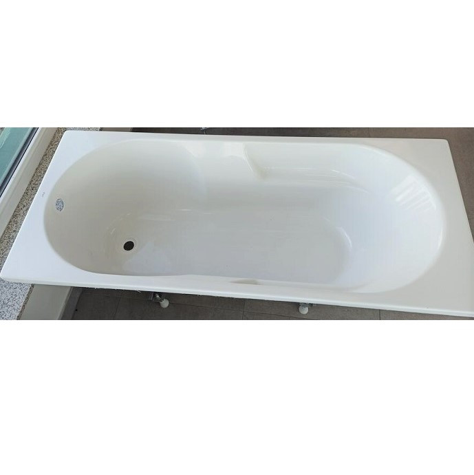 Акриловая прямоугольная ванна 1700x700 с ножками Jika Lyra Чехия - фото 3 - id-p1824669927
