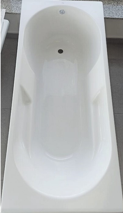 Акриловая прямоугольная ванна 1700x700 с ножками Jika Lyra Чехия