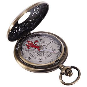 Компас магнітний у закритому корпусі SP-Sport (J35-1) Золотистий