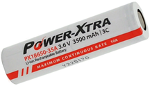 Акумулятор Li-ion Power-Xtra 18650 3500mAh 3.7V, White