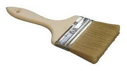 Пензель малярний з нейлоновим ворсом, потовщений 3"1/2 або 3"1,5 або (90/12)