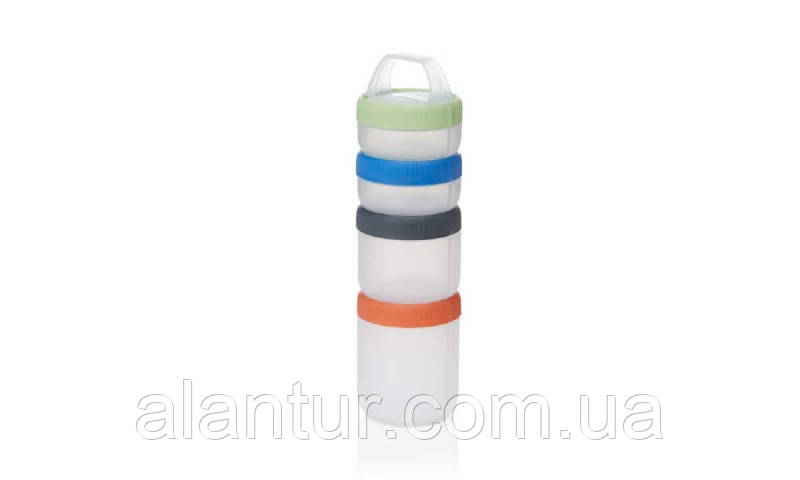 Набір контейнерів Humangear Stax Storage Container Set Medium spectrum 2023
