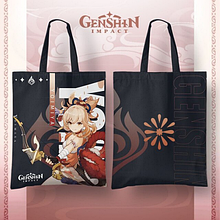 Екосумка шопер Genshin Impact "Йомія" 42х33 см 3DTOYSLAMP