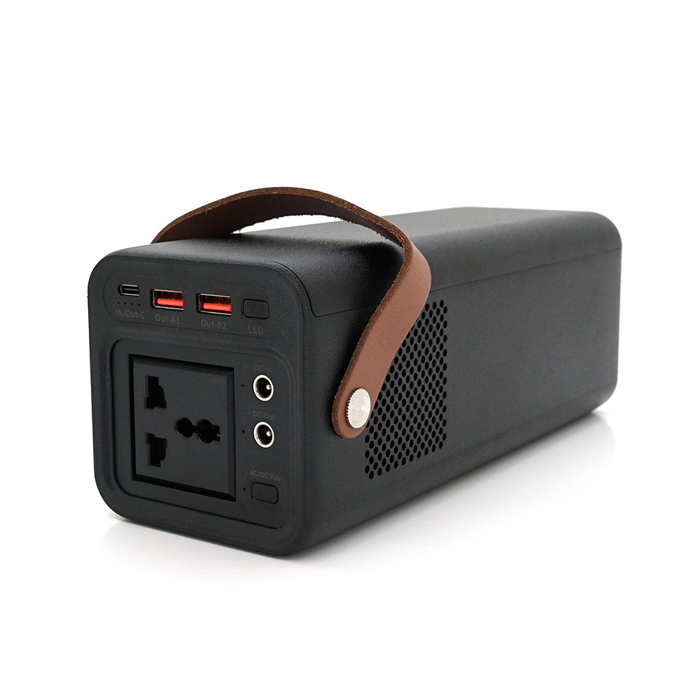 Портативний PowerBank XO-PSA-200W потужністю 200 W, (190Wh/52800mAh), Output:1AC+2USB+1Type-C+2DC, Black, фото 1