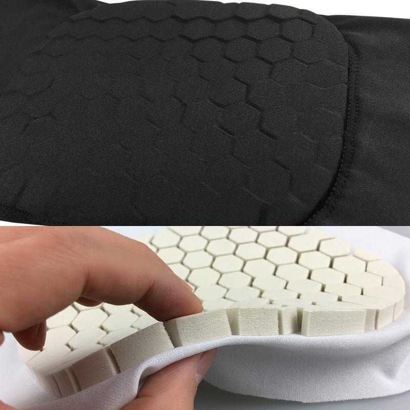 Наколенники баскетбольные защитные Basketball Knee Pads 2 шт. S-XL спандекс-нейлон черный (3065) L - фото 2 - id-p1824693458