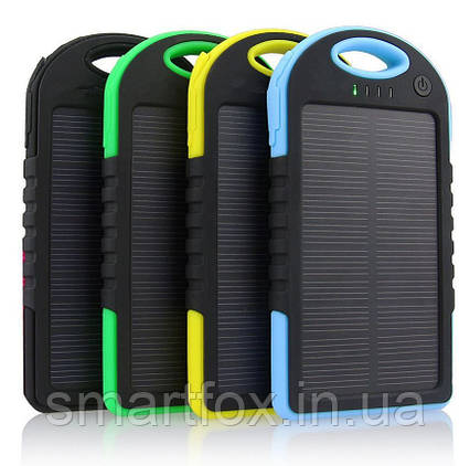 УМБ (Power Bank) А-15 35000 mAh Турист Сонячна батарея +фонар , фото 1
