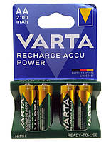 Акб "Varta" AA/HR6 (1.2V, Ni-Mh, 2100mAh, блистер, 4шт)