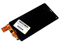Екран (дисплей) Sony Xperia Z3 Compact D5803 D5833 з тачскріном чорний